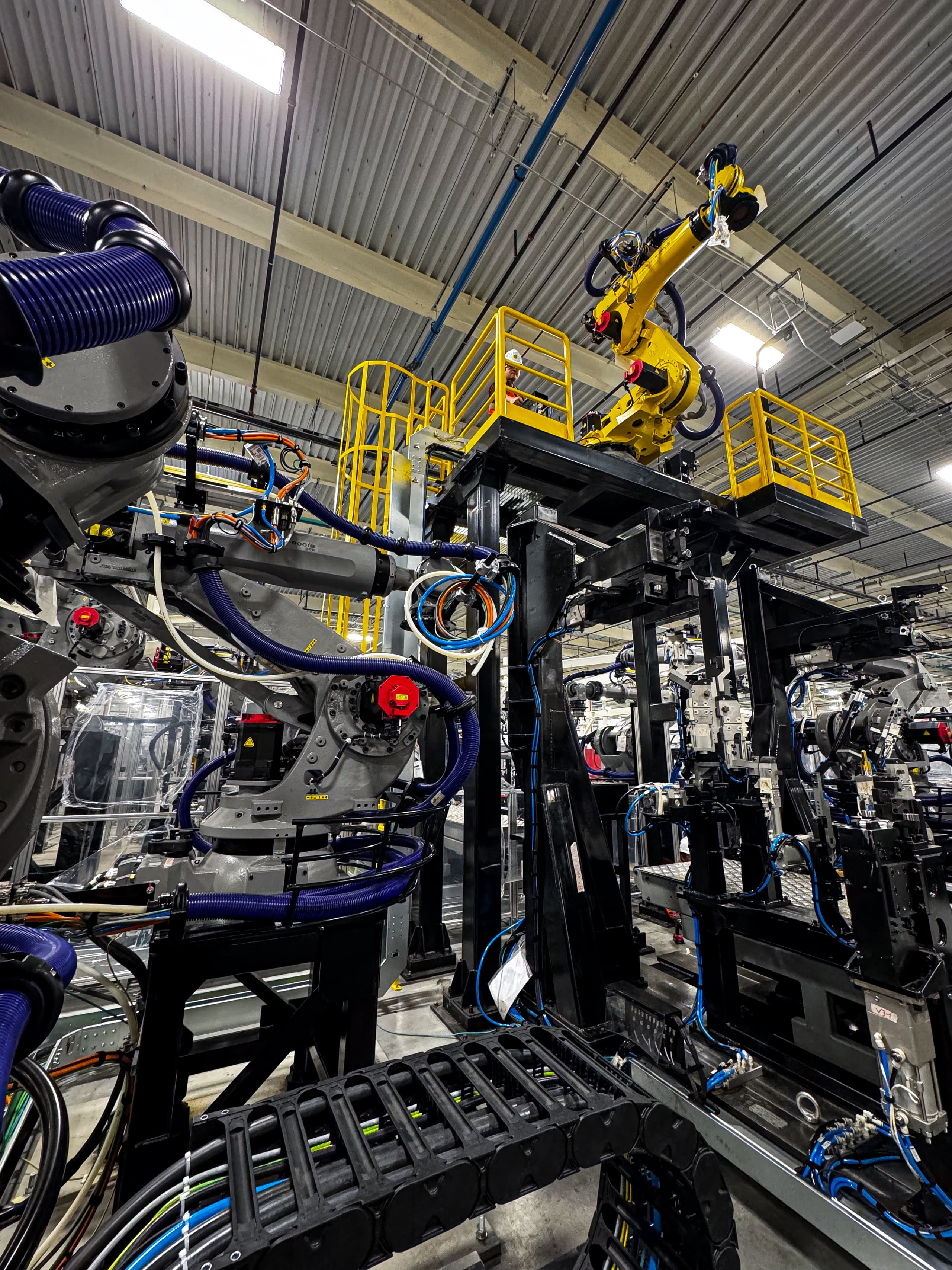 Lucid production line